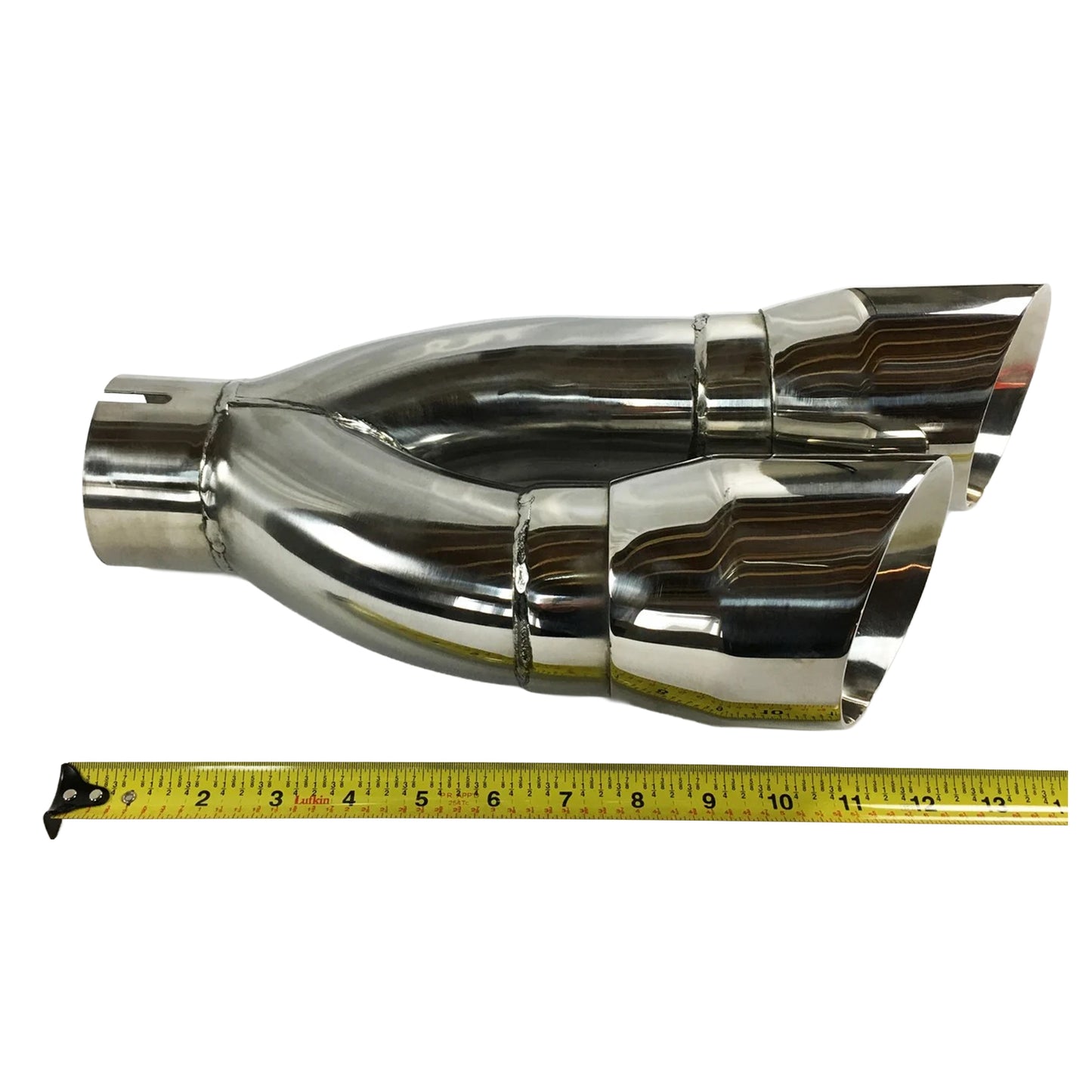 Dual Slant Angle Stainless Exhaust Tips